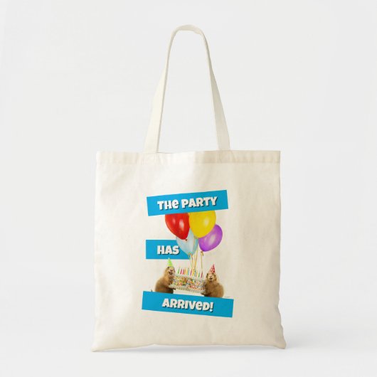 Prairie Dog Birthday Party Tote Bag (Voorkant)