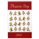 prairie dog , Calendar Kalender (Hoes)