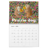 prairie dog , Calendar Kalender (Mar 2026)
