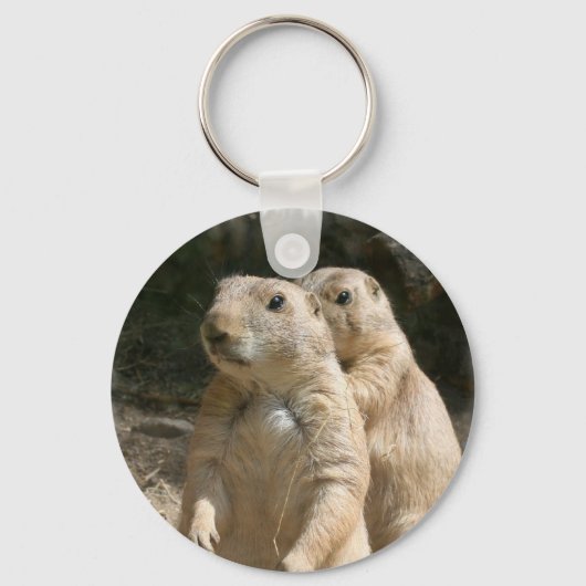 Prairie Dog Foto Sleutelhanger (Voorkant)