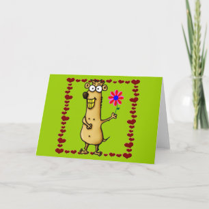 Prairie Dog Love Valentijn Kaart