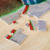 Prairie Dog met kerstlichten Legpuzzel (Zijkant)