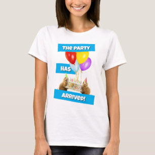 Prairie Dog Verjaardagsfeestje T-shirt