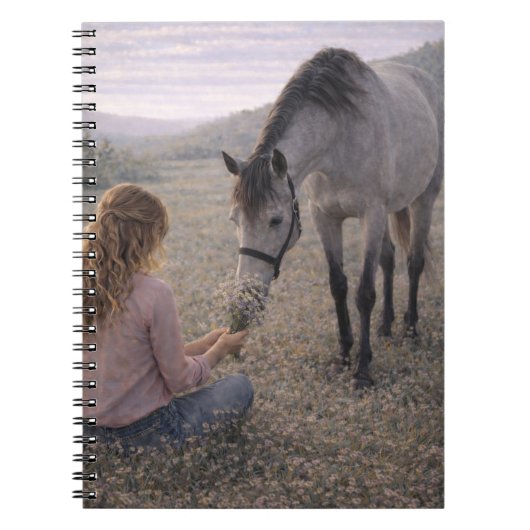 Prairie Douce | Art Équestre | Cahier (Devant)