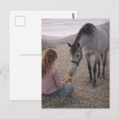 Prairie Douce | Art Équestre | Carte Postale (Devant / Derrière)