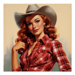 Prairie draden: Wild West fluistert Perfect Poster