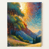 Prairie Éclatante Élan avec Fleurs Art (Dos)