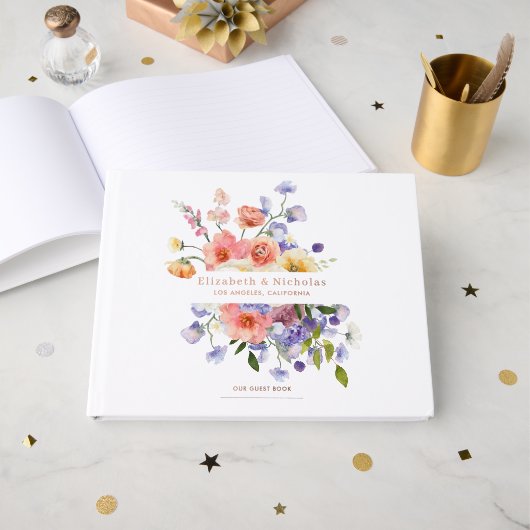 Prairie Florale Flirteuse | Mariage d'Été (Recto ouvert)