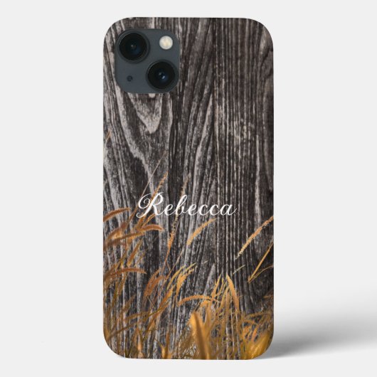 Prairie Harvest Wheat On Barn Board Case-Mate iPhone Case (Achterkant)