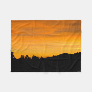 Prairie Hills op Sunset Foto Fleece Deken