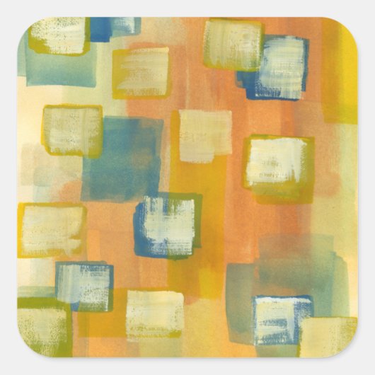 Prairie Home I Vierkante Sticker (Voorkant)