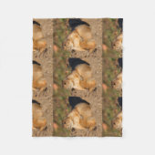 prairie hond is vol fleece deken (Voorkant)