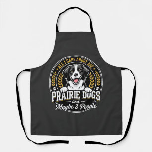 Prairie Honden Misschien 3 Personen Ontwerp Schort