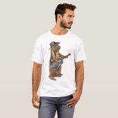 Prairie hondengitaar t-shirt (Voorkant volledig)