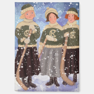 Prairie meisjes in de winter magneet