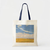 Prairie Na Storm van Maynard Dixon,  kunst Tote Bag (Voorkant)