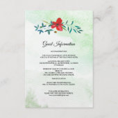 prairie sauvage | Cartes d'informations sur le Mar (Devant)