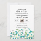 prairie sauvage de printemps | Invitation de la pa (Devant)