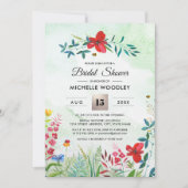 prairie sauvage | Invitations de Fêtes des mariées (Devant)