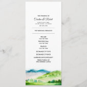 prairie sauvage | Programmes de mariage dans les m (Devant)