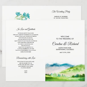 prairie sauvage Programmes de mariage Spring Mou