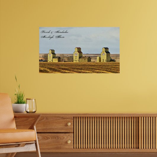 Prairie Sentinels Mossleigh Alberta Poster -> Prai (Woonkamer 2)