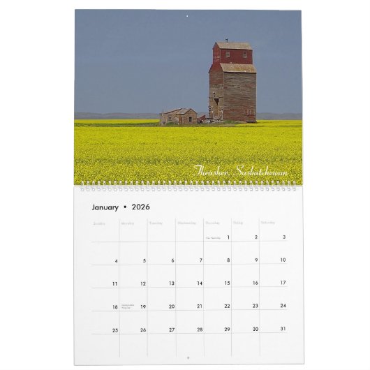Prairie Sentinels uit het verleden, editie 2019 Kalender (Jan 2026)