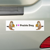 prairie speelgoed bumpersticker (Op auto)
