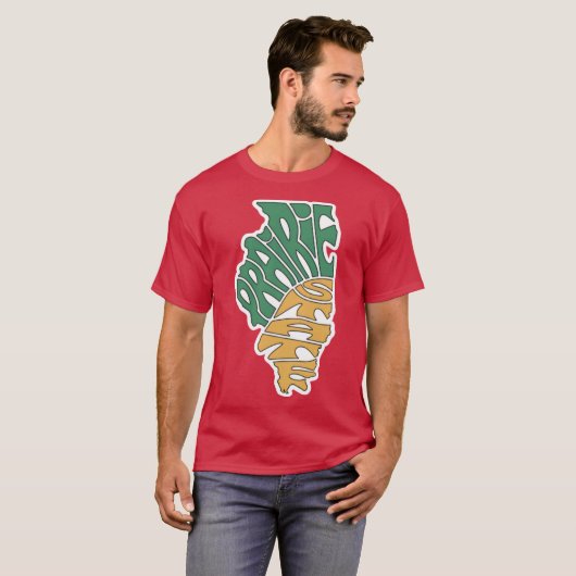 Prairie State iIlinois T-shirt (Voorkant volledig)