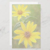 Prairie Sunflower - Helianthus maximilianii Briefpapier (Voorkant / Achterkant)