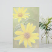 Prairie Sunflower - Helianthus maximilianii Briefpapier (Staand voorkant)