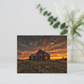 Prairie Sunrise Briefkaart (Staand voorkant)