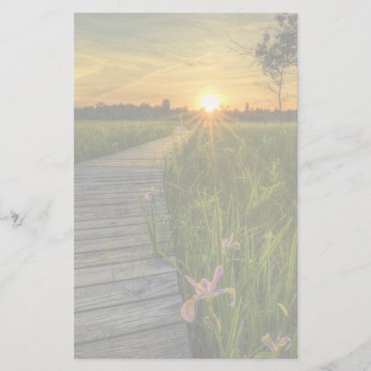 Prairie Sunset Briefpapier (Voorkant)