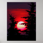 Prairie Sunset Poster (Voorkant)