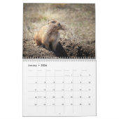 Prairiehond 2026 12 maanden Kalender (Jan 2026)