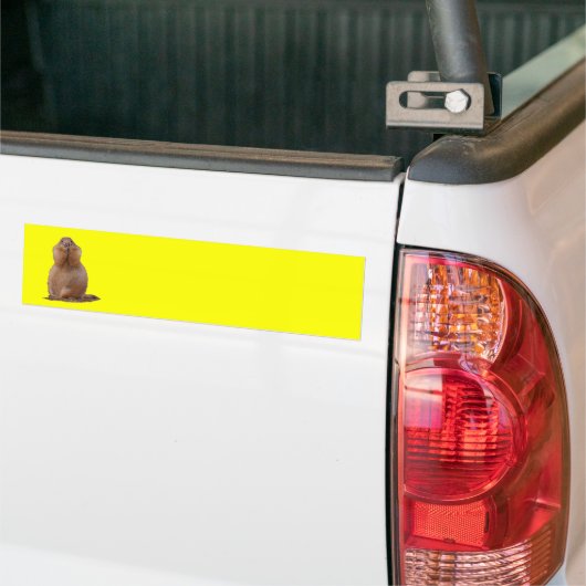prairiehond bumpersticker (Op Truck)