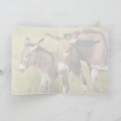"Prairies dorées" - Carte de vœux (Intérieur)