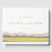 Prairies en fleurs Mariage livre d'or (Recto)