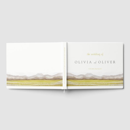 Prairies in het Bloom Wedding Guest Book Gastenboek (Volledig)