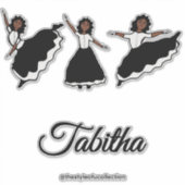 Praise Dancer BW #1 Sticker (Devant)