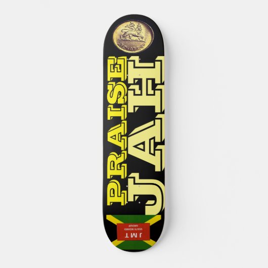 PRAISE JAH Skateboard (Recto)