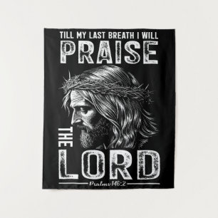 Praise Lord Tapestry Wandkleed