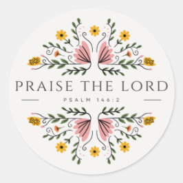 Praise sticker