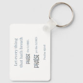 Praise the LORD Sleutelhanger (Achterkant)