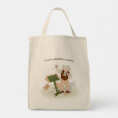 "Praktijk behoudt perfecte Beethovengeleider" Tote Bag (Achterkant)