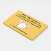 Praktijk Kleuren Bad Parking Crab Post-it® Notes (Schuin)