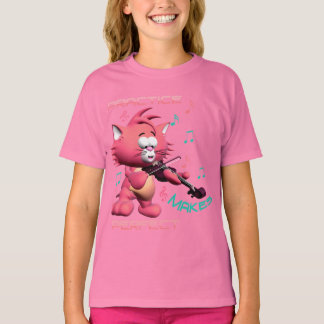 PRAKTIJK MAAKT PERFECT PINK T-SHIRT