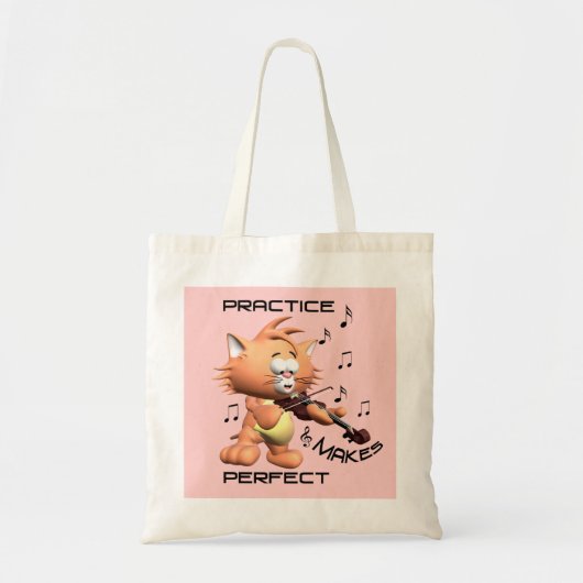 PRAKTIJK MAAKT PERFECT TOTE BAG (Voorkant)