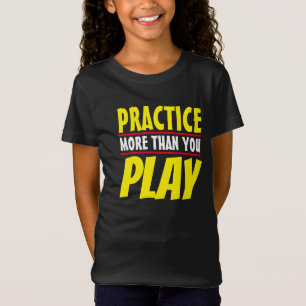 Praktijk meer   Motivatie term rode typografie T-shirt