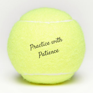Praktijk met patiënt tennisballen